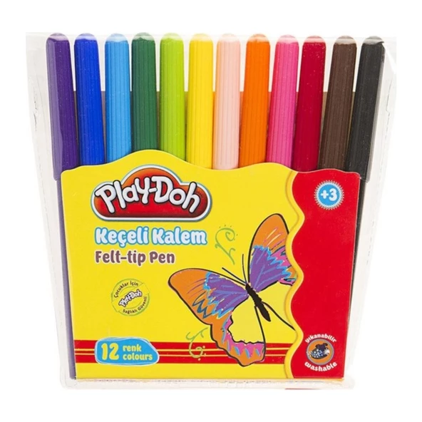 Play Doh Kuru Sulu Pastel Keçeli Oyun Hamuru Kırtasiye Seti - 2
