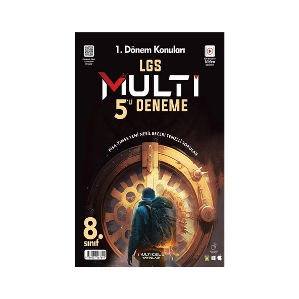 Multicell Yayınları Multicell Yayınları 8.sınıf LGS Multi 5li Deneme 1.dönem Konuları
