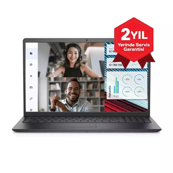 Dell Vostro 3520 N5315PVNB3520U i5 1235U 15.6" 16 GB RAM 512 GB SSD FreeDOS TaÅŸÄ±nabilir Bilgisayar