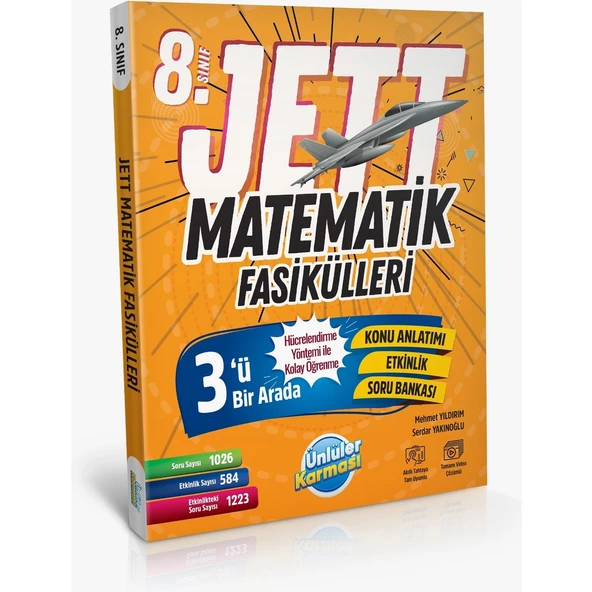 Ünlüler Karması 8. Sınıf LGS Jett Matematik Fasikülleri