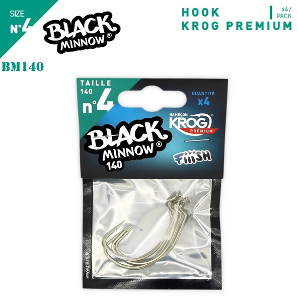 Fiiish Black Minnow BM140/4 BM156 4X Jig Head İğnesi