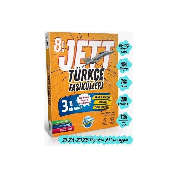 Ünlüler Karması 8. Sınıf LGS Jett Türkçe Fasikülleri - Resim 2
