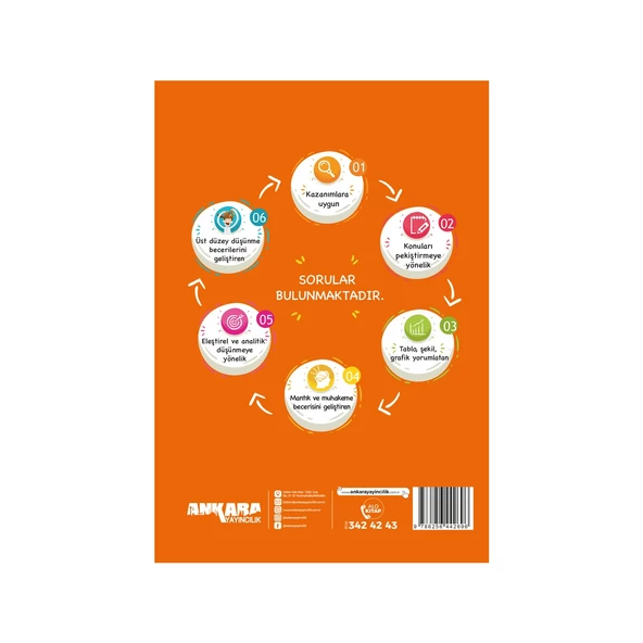 Ankara Yayıncılık 8.Sınıf  Güçlendiren  32 Haftalık Paragraf Kazanım Denemeleri - Resim 2