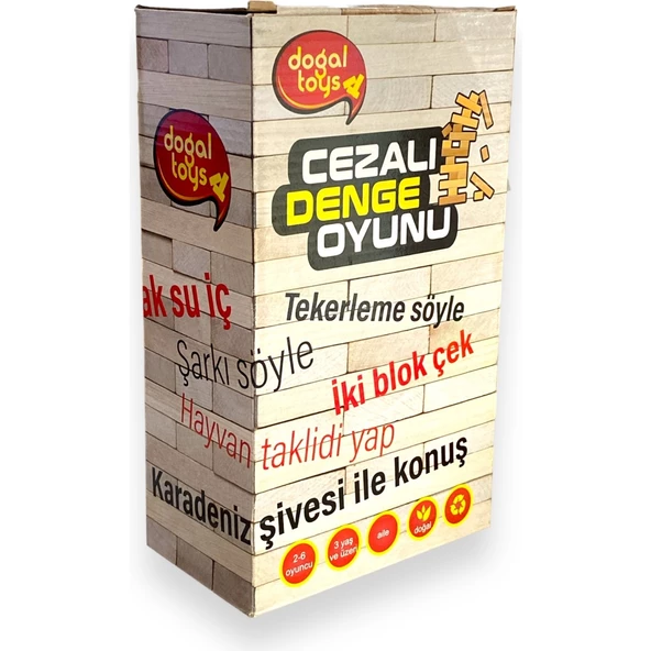 Doğal Toys Cezalı Denge Oyunu