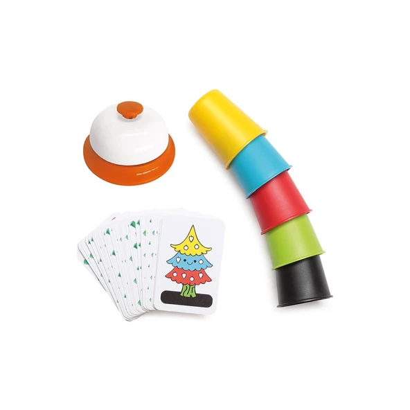 Venüs Oyuncak Zıp Zıp Bardaklar Eğitici Aile Oyunu - 2