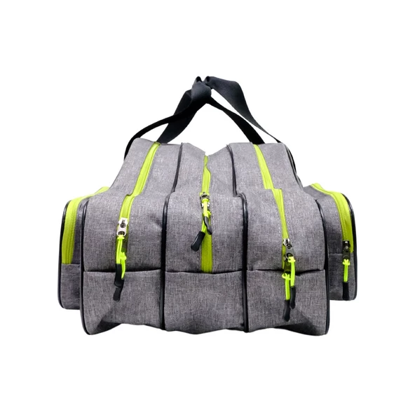 Ryuji 4 Cepli 3 Gözlü 100cm Lüx Olta Çantası - Resim 4