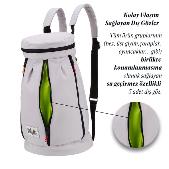 Kukita Anne Bebek & Çocuk Çantası - 4