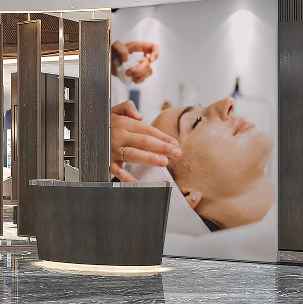 Bakım Merkezi Duvar Kağıdı Baskı - Resim 2