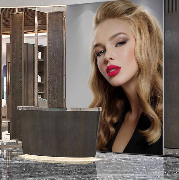 Kadın Kuaför Duvar Kağıdı Baskı - Resim 2