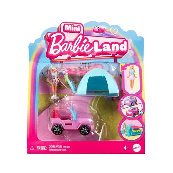 HYF38 Mini Barbieland Araçlar - 5