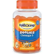 Haliborange Omega 3 Softies Portakal Aromalı Yumuşak Çiğnenebilir Form 60'lı ürün görseli