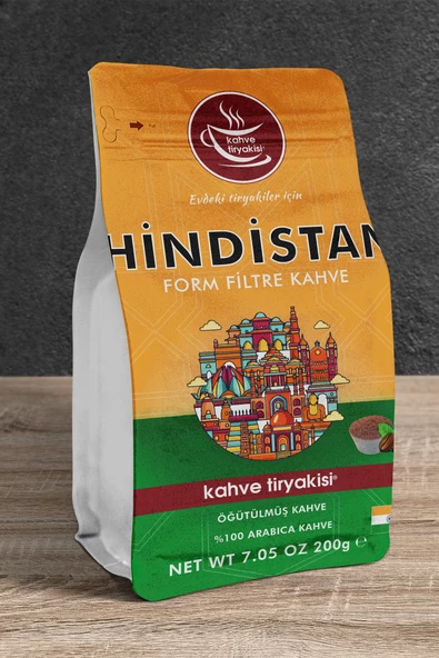 Hindistan Form Filtre Kahve (SİNGLE ORİGİN) 200 gr - 2