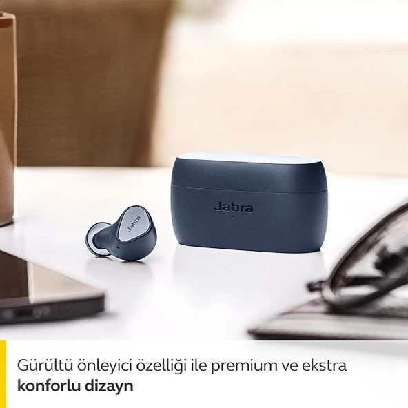 Jabra Elite 3 TWS Lacivert Kulak İçi Bluetooth Kulaklık - 4