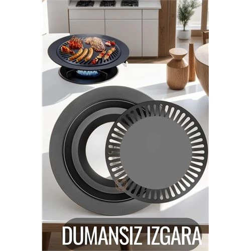 ModaCar Kokusuz Dumansız Izgara Su Hazneli Ocak Üstü Grill