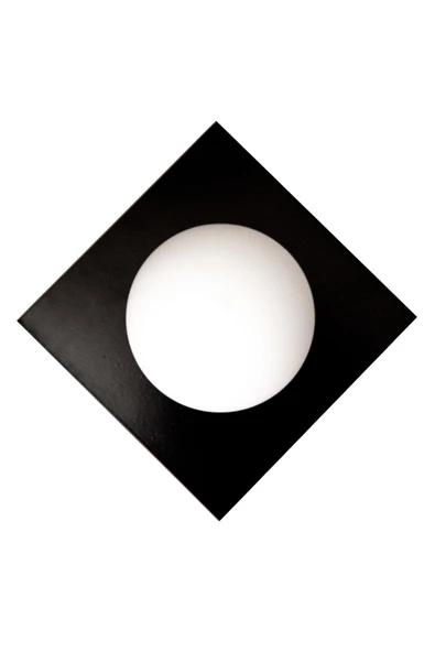 D-light Kare Aplik Siyah