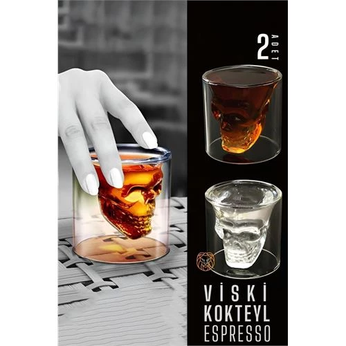 ModaCar Shot Basrdağı Viski Kokteyl Espresso 2 ADET