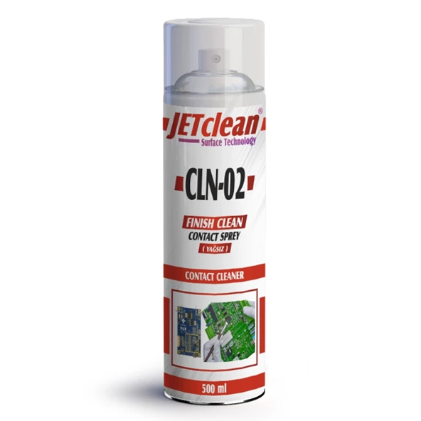 JETCLEAN CLN-02 500 ML KONTAK YAĞSIZ SPREY (4593)