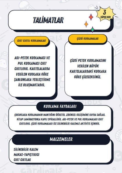 Çocuklar İçin KODLAMA Eğitim Seti (3-9 Yaş) - Resim 2