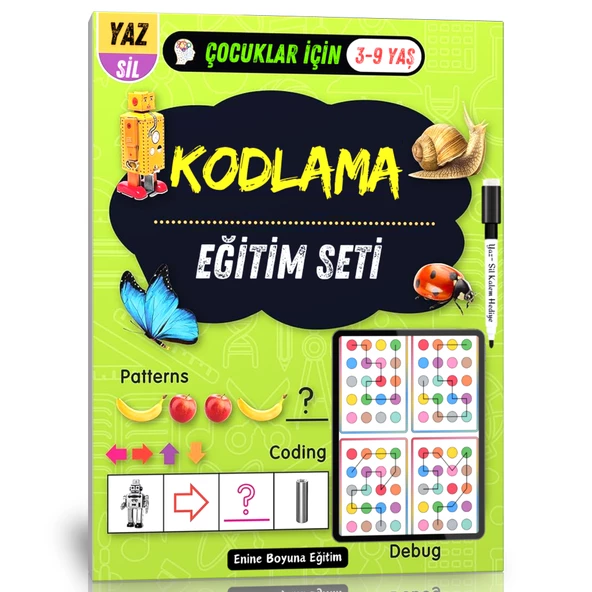 Çocuklar İçin KODLAMA Eğitim Seti (3-9 Yaş)
