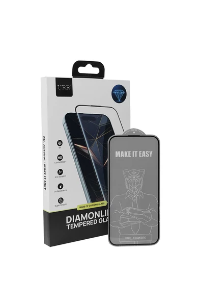 URR iPhone 16 Pro Max Diamonlike Corning Glass 3X Shatterproof Sapphire Cam Ekran Koruyucu