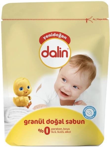 Dalin Granül Sabun Tozu 500GR Klasik (Doğal Sabun) (10 Yıkama)