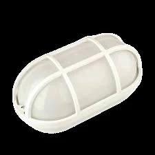ÇETSAN ZİYA-4 BEYAZ OVAL KAFESLİ GLOP ARMATÜR E-27 - 2