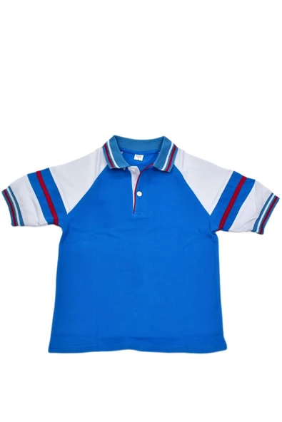 Kolej Polo Yaka Tişört Turkuaz Mavi ANDM-09 - 3