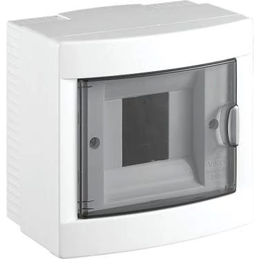 VİKO 4lü Sıva Üstü Otomat Sigorta Kutusu - Klemensli Halogen Free IP40 Dörtlü 4 lü