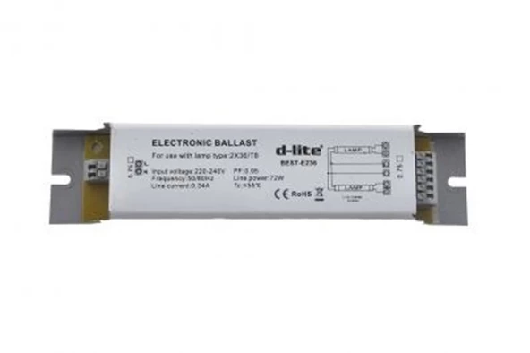 D-LİTE 4X18 W ELEKTRONİK BALAST