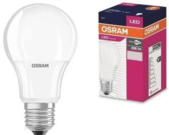 OSRAM 8,5W LED AMPUL E-27 BEYAZ 650K