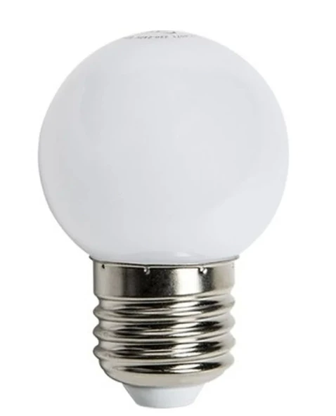 CATA Beyaz 1W Ledli Gece Lambası E-27 Duylu