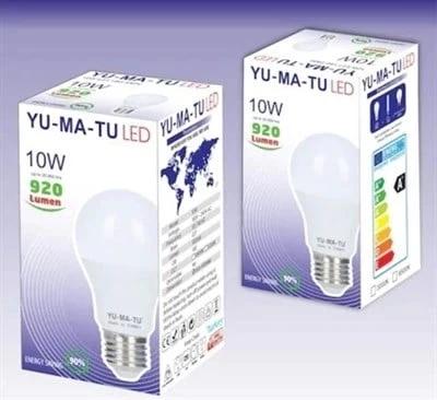 YUMATU 10w Led Ampul E-27 Duylu 6500k Beyaz Işık - 2
