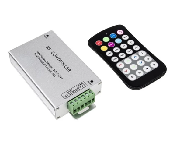 CATA RGB Kontrol Kumandası Tuşlu DC 12v -24v 36A 432W (25mt Led Kontrol Eder) ürün görseli