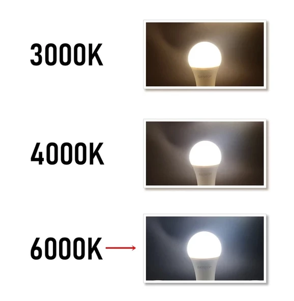 YUMATU 10w Led Ampul E-27 Duylu 6500k Beyaz Işık - 4