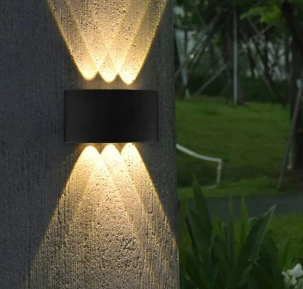 CATA Haiti 10w Üç Mercek Ledli Duvar Aplik 3200K Günışığı - 3