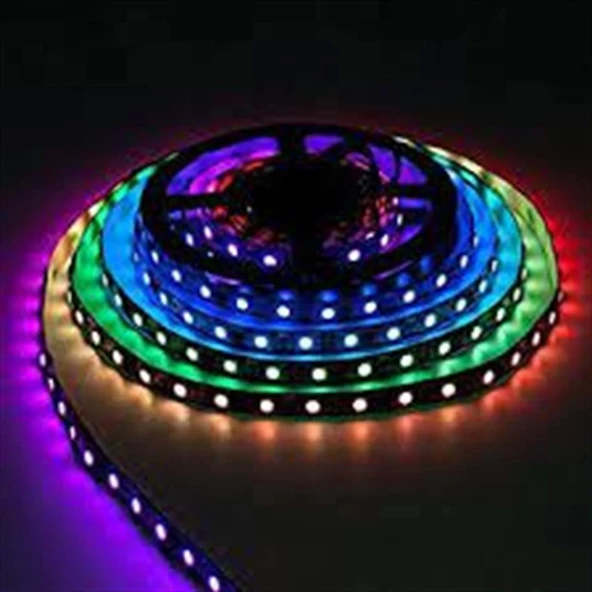 RGB Led Set Dış Mekan Üç Çip Led Şerit 5MT - 2