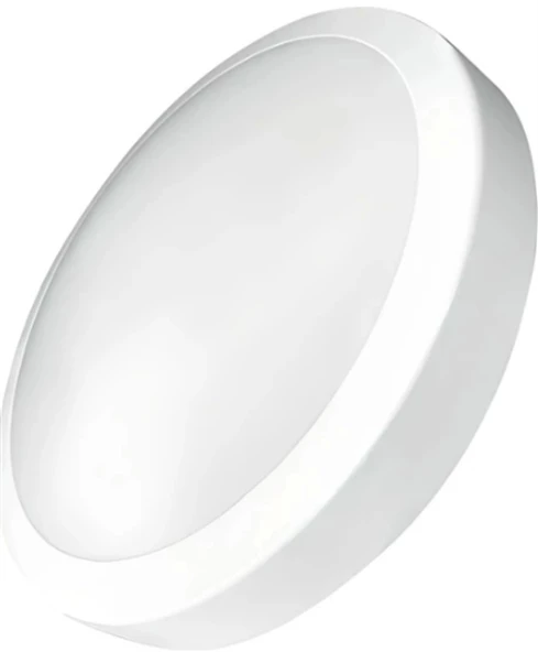 LED 15W Glop Armatür Beyaz Işık BEYAZ Kasa 6500k Sıva Üstü IP20