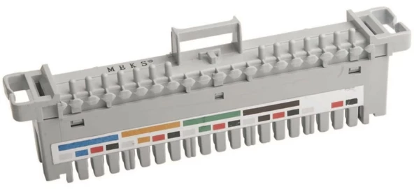 ÇETSAN Telefon Reglet Modülü Klemensi Kesmeli (Telefon Buatı Kutusu Klemensi)