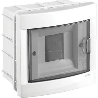 VİKO 4LÜ SIVA ALTI SİGORTA KUTUSU-KLEMENSLİ