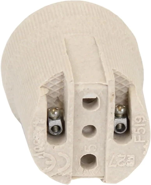 Üniversal E-27 Porselen Duy (Genel Maksatlı Kullanım) - 5