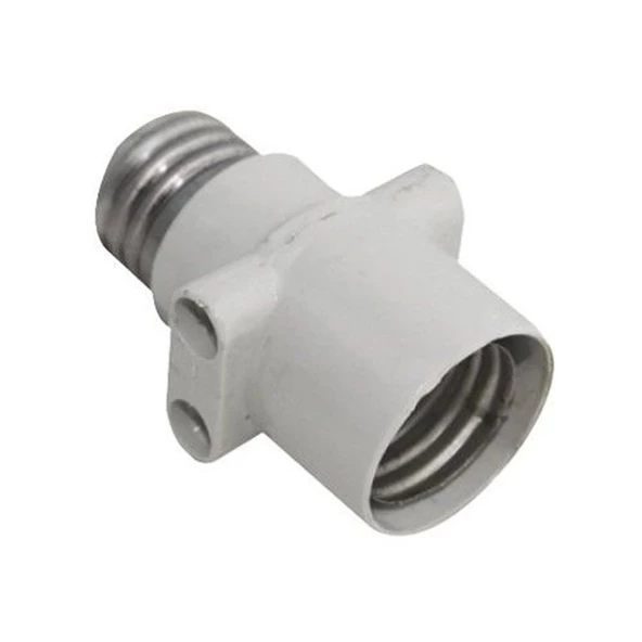 EMEKSAN E-27 Duy Priz Topraksız 2 Fiş Ve 1 E-27 Ampul Takılabilen Duy