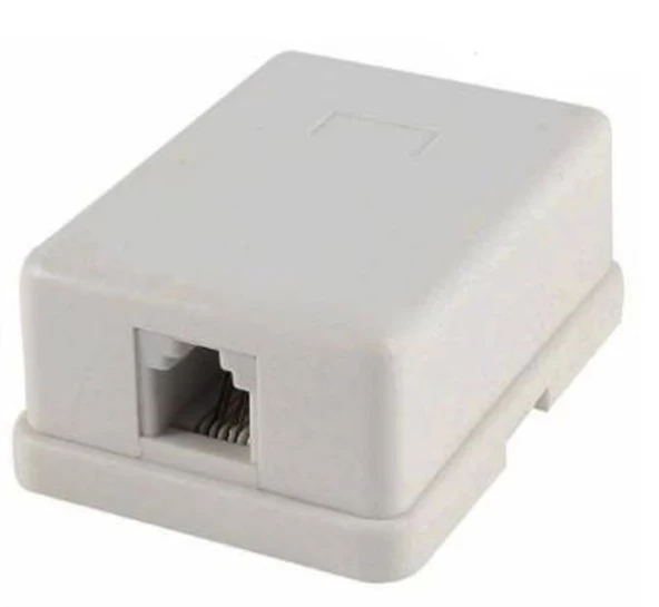 ENDER Bir Tek Jaklı Girişli Telefon Hat Giriş Bağlantı Kutusu