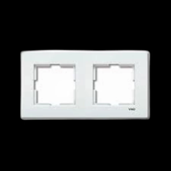 VİKO KARRE BEYAZ İKİLİ ÇERÇEVE
