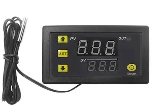 DİJİTAL -55 +120 Derece Dijital Termostat 220v İle Çalışır