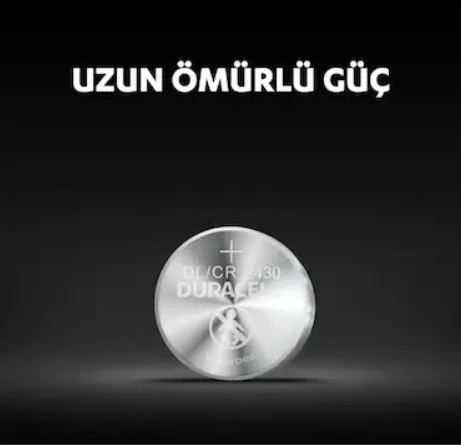 DURACELL CR-2032 Lityum 3v 3 Volt Araba Kumanda Pili Para Düğme Pil (1 Adet Fiyatıdır) - 3
