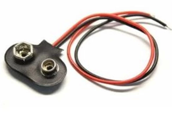 ENDER 9v Pil Başlığı 9v Pil Yuvası