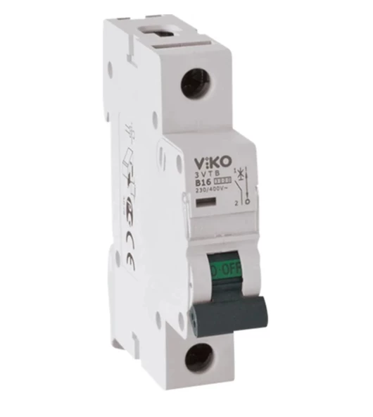 VİKO 1X10A W-Otomat Sigorta B 4.5kA Monofaze Tek Fazlı W Otomat Sigorta
