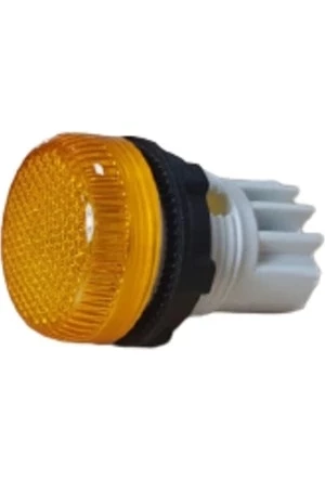 EMAS SİNYAL LAMBASI SARI 22MM 220V KORUMALI - 2