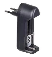 Tekli 1li 18650 - 14500 3.7V Li-On Pil Şarj Aleti Fişli 220v