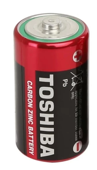 TOSHIBA Büyük Boy Çelik PİL Boy D (Tane Fiyatıdır)